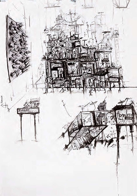“Homme/Food Homeless” by  Marcello Martinez Vega 